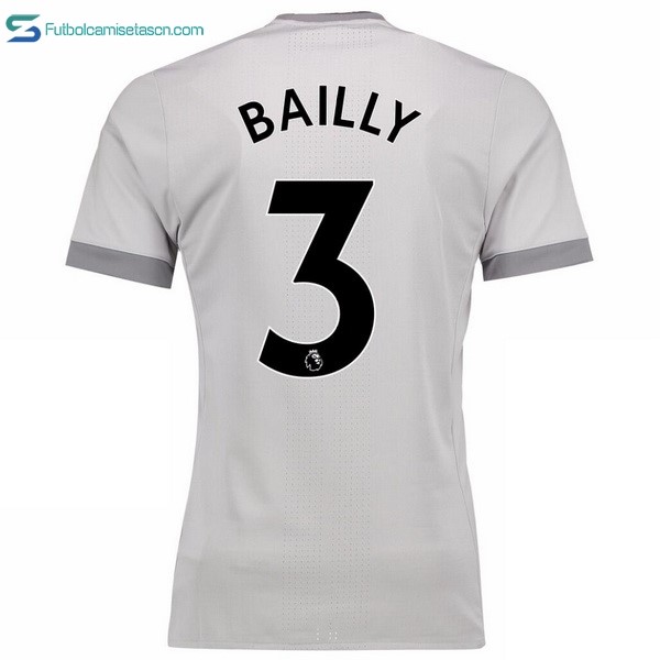 Camiseta Manchester United 3ª Bailly 2017/18